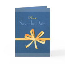 Save the Date Photo Folded Invitation