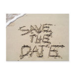 Save the Date post-card Post Card