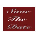 Save The Date Postcard