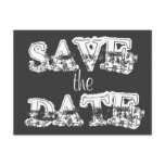 Save the Date postcards