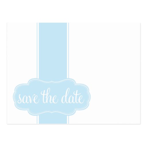 Save the Date Postcard