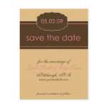 Save the Date Postcard TEMPLATE