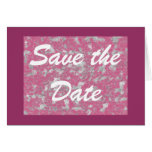 Save the Date - Rose Dance Card
