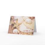 Save the Date Seashell Card