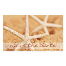 Save the Date Starfish Sticker