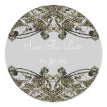 Save The Date Sticker-Personalizable Text