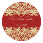 Save The Date Sticker-Personalizable Text