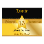 Save The Date Sweet Sixteen Invitation!-Cust.