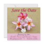 Save the Date - Tropical Beach Wedding Invitation
