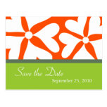 Save the Date - Tropical Wedding Postcard