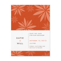 SAVE THE DATE :: vitality rust Post Cards