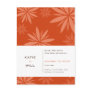 SAVE THE DATE :: vitality rust Post Cards