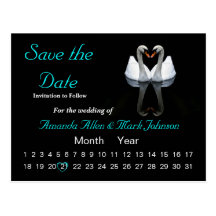 Save the Date, Wedding Announcement Postcards