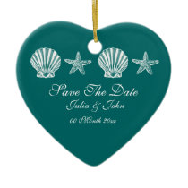 Save The Date wedding beach theme announcement
