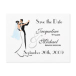 Save the Date Wedding Invitation Postcard
