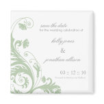 Save the Date Wedding Magnet