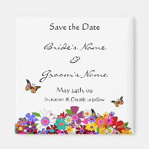 Save the Date - Wedding Magnet