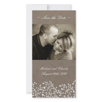Save the Date Wedding Photocard (4x8)