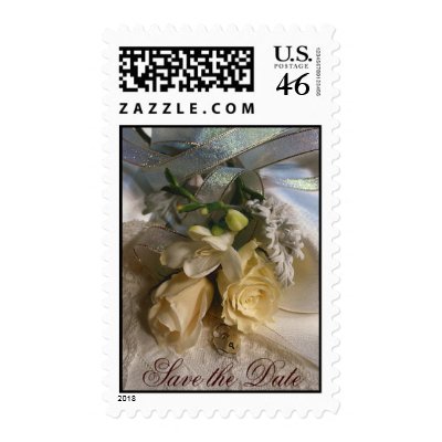 Save the Date Wedding Postage by forbes1954
