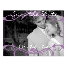 Save The Date with Your Photos Postcards