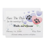 Save the Day Dog Paw Invitation