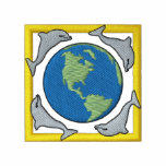 Save The Dolphins embroidered shirts