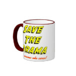 Save the Drama Snappy Saying mugs