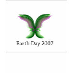 Save the Earth Day 2007 t-shirts