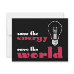 Save the Energy, Save the World Invite