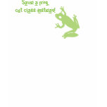 Save the Frogs t-shirts