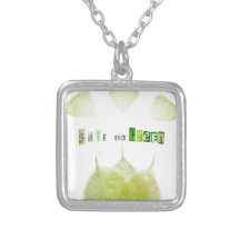 Save the Green, ecology concept Custom Jewelry