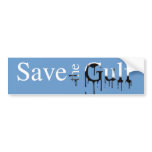 Save the Gulf Bumper Sticker -