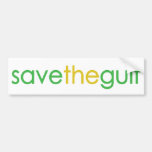 save the gulf bumper sticker