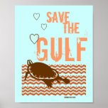 Save The Gulf of Mexico - Boycott BP Print