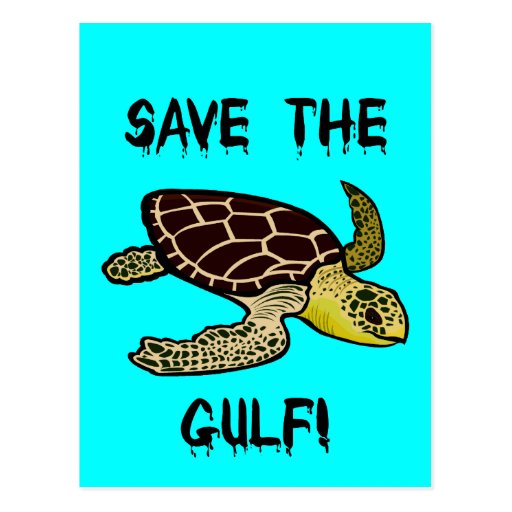 Save the Gulf Postcard