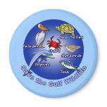 Save the Gulf Wildlife Tshirts magnets