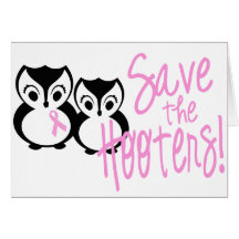 Save the Hooters Greeting Cards