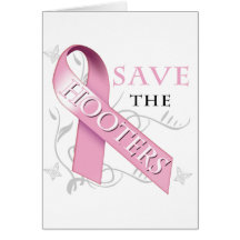Save The Hooters (ribbon).png Greeting Card