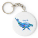 Save the Humpback Whale keychains