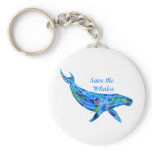 Save the Humpback Whale keychains