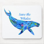Save the Humpback Whale mousepads