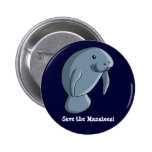 Save the Manatees! Button