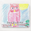 Save The Owls! mousepads