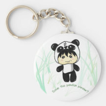 Save the Pandas please? Keychain