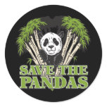 Save the Pandas stickers