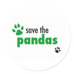 Save The Pandas stickers
