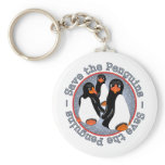 Save the Penguins keychains