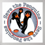 Save the Penguins posters