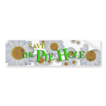 Save THE PIE HOLE! bumper stickers