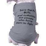 Save the Pit Bulls! pet clothing